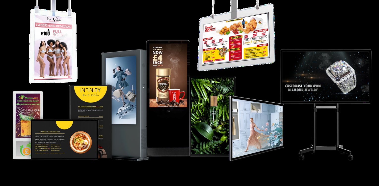 Digital signage solutions